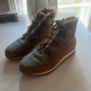 K2 Sonoma Brown and Gray Lace Up Boots